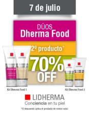 ¡Dherma Food, 2° producto 70% OFF! 